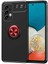 Samsung Galaxy A53 Kılıf Silikon Ravel Yüzüklü Standlı Kamera Korumalı + Cam 1