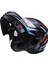Tam Yüz Flip Up Motosiklet Kask Motocross Helm Hafif Off-Road Siyah (Yurt Dışından) 1