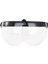 3 Düğme Motosiklet Kaskları İçin Shield Visor Lens 125 cm. (Yurt Dışından) 2