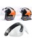 3 Düğme Motosiklet Kaskları İçin Shield Visor Lens 125 cm. (Yurt Dışından) 3