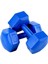 Egzersiz Pilates Seti Pilates Minderi 3 Adet Direnç Lastiği Atlama Ipi ve 1 kg Çiftli Dambıl Seti 4
