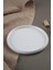 SCT-21-0221/24 Bianco Perla Porselen Yuvarlak Tabak - 23,5 cm 1