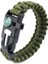 9595 Pusulalı & Magnezyum Çubuklu Paracord Bileklik Haki 2