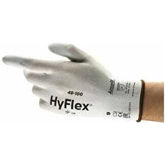 Ansell Hyflex 48-100 Sensilite Poliüretan Kaplı Hassas İş Eldiveni