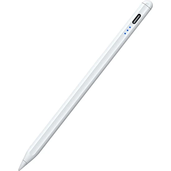 Fuchsia Apple iPad ve iPad Pro  Uyumlu Avuç Içi Reddetmeli Yükseltilmiş Eğitim Hassasiyetli Dokunmatik Yazı Kalemi