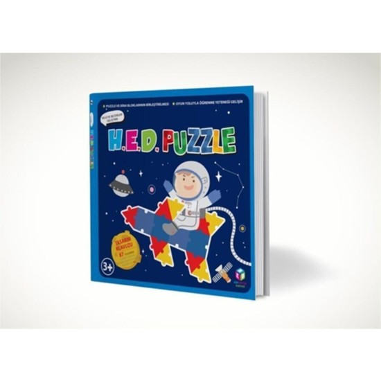 Hobi Eğitim Dünyası H.e.d. Puzzle Oyunu Sayı Hayvan Nesne Oluşturma, Yaratıcı Puzzle