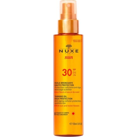 Nuxe Huile Bronzante Spf30 Bronzlaştırıcı Vücut Yağı 150ml