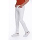 Hatemoğlu Erkek Beyaz Regular Fit Yüksek Bel Düz Paça Basic Kot Pantolon