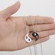 The Collection 2 Adet Ying Yang Denge Zincir Kolye Sevgili Arkadaşlık Best Friends Kolyesi