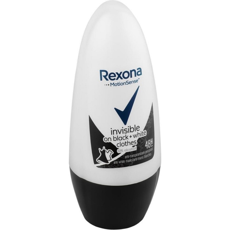 Rexona Women Roll-On Invisible Black & White 50ml