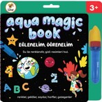 Aqua Magic Book Eğlenelim, Öğrenelim (Sihirli Boyama Kitabı) (Ciltli)