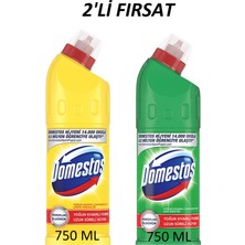 Domestos Limon Ferahlığı ve Dağ Esintisi 750 ml x 2