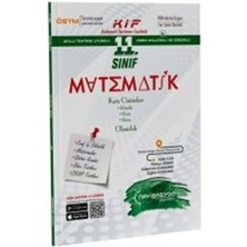 Navigasyon Yayınları Navigasyon 11. Sınıf Matematik Kif Katı Cisimler Soru Bankası