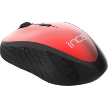 Inca IWM-395TK 1600DPI Kırmızı Wireless Mouse