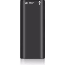 Ultratekno Dijital Ses Kayıt Cihazı 48 Saat Kesintisiz Kayıt 16GB Hafıza USB Flash Bellek Mp3 Player Mini Müzik Çalar