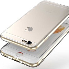 Kvy Iphone 6 Kamera Korumalı Süper Silikon Kılıf