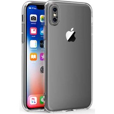 Kvy Iphone Xs Kamera Korumalı Süper Silikon Kılıf