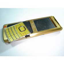 Nokia 6500C Gold Kasa Kapak ve Tuş Takımı