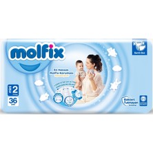 Molfix Merhaba Bebek Doğuma Hazırlık Seti Bebek Bezi + Islak Mendi + Bakım Örtüsü Fırsat Pk