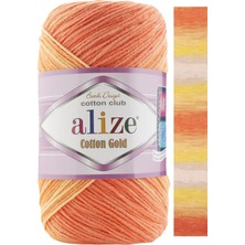 Alize Cotton Gold Batik El Örgü Ipi Renk KODU:7687
