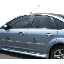 Ekinoks Ford Focus 2 Sd Krom Kapı Çıtası (4prç) 2005-2008 Arası P.çelik