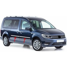 Ekinoks Vw Caddy Krom Kapı Çıtası (4prç)  2015-2020 Arası P.çelik