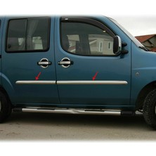 Ekinoks Fiat Doblo Krom Kapı Çıtası (4prç) 2001-2006 Arası P.çelik