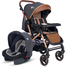 4 Baby AB-430 Active Plus Gold Travel Sistem Bebek Arabası Antrasit