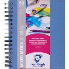 Van Gogh : Spiralli Çok Amaçlı Defter : A5 : 160 gr : 50 Yaprak