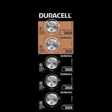 Duracell CR2025 5'li 3V Lityum Pil