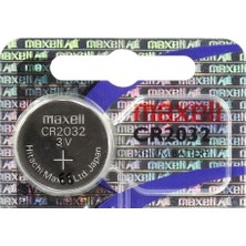 Maxell CR2032 Orjinal Hologram 3V Lityum Para Pil 5’li Blister