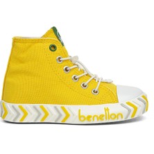 Benetton® | BN-30645 - 3394 Sarı - Çocuk Sneakers