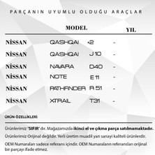 DNC Auto Part Nissan Qashqai Note Navara Xtrial Pathfinder  Için Airbag Makarası