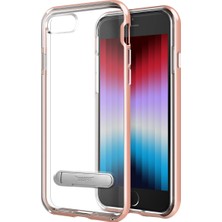 Buff iPhone Se 2022 Air Bumper Kılıf Rose Gold