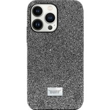 Buff iPhone 13 Pro Max Diamond Series Kılıf Dark Silver