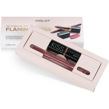 Inglot Makeup Set For Lips Flamıngo Kıss