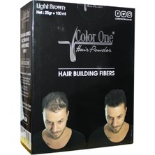 Color One Hair Powder Black Dolgunlaştırıcı Saç Fiberi.25 Gr +100 Ml