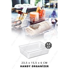 Nandy Home 2,3 Lt Handy Buzdolabı & Dolap Içi Düzenleyici Organizer 23,5X15,5X6 cm