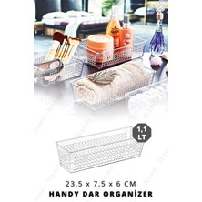 Nandy Home 1,1 Lt Handy Dar Buzdolabı & Dolap Içi Düzenleyici Organizer 23,5x7,5x6 cm