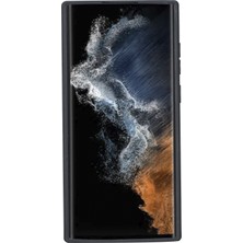 Samsung Galaxy S22 Ultra Lucca Deri Arka Telefon Kılıfı