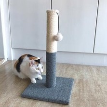 Xinhang Pet Direği Saç Topu Küçük Pet Oyuncak Kedi Tırmalamak Için Taşlama Pençe Sisal Pençe Kurulu Kedi Scratcher Pet Direk Tarzı Saç Topu Oyuncak | Mobilya ve çizikler (Yurt Dışından)