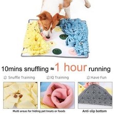 Xinhang Köpekler Snuffle Mat Kedi Köpek Interaktif Battaniye Pet Kaçak Gıda Anti Boğulma Mat Burun Çalışma Oyuncak Pet Yavaşlama Besleme Eğitim Mat | Köpek Besleme (Yurt Dışından)