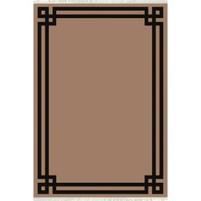 Napoli Home Baskılı Modern Desenli Kaymaz Tabanlı Yıkanabilir Şık Salon Halısı Mutfak Halısı ve Yolluk NH-HT-438