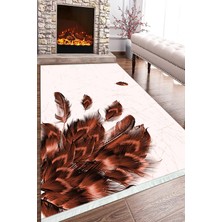Napoli Home Dijital Baskılı Kaymaz Taban Yıkanabilir Modern Salon Halısı Mutfak Halısı ve Yolluk NH-HT-1174