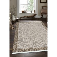 Napoli Home Dijital Baskılı Kaymaz Taban Yıkanabilir Modern Salon Halısı Mutfak Halısı ve Yolluk NH-SD-998