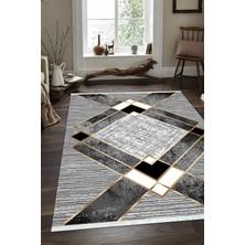 Napoli Home Dijital Baskılı Kaymaz Taban Yıkanabilir Modern Salon Halısı Mutfak Halısı ve Yolluk Nh-Sm-16