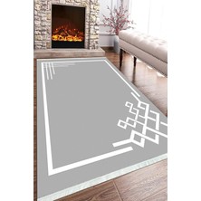 Napoli Home Dijital Baskılı Dekoratif Kaymaz Taban Yıkanabilir Salon Halısı Mutfak Halısı ve Yolluk NH-HT-856