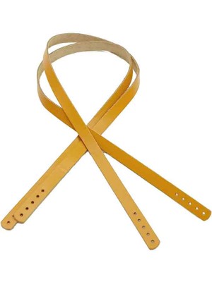 Angel Çanta Aksesuar Gerçek Deri 70X1.2 cm Hardal Renk Çanta Sapı