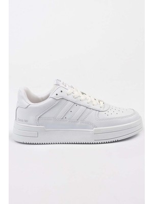 Freemax Unisex Garantili Anatomik Hafif Esnek Sağlam Sneaker Spor Ayakkabı CNS.176 Beyaz Beyaz