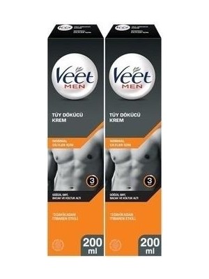 Veet Men Erkeklere Özel Tüy Dökücü Krem 200 ml X 2